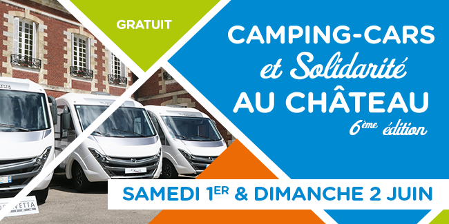 Camping-cars et Solidarité  au Château 2019