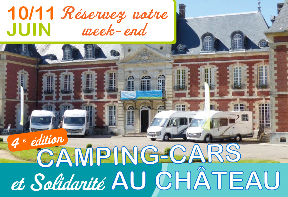 Camping-cars et Solidarité au Château