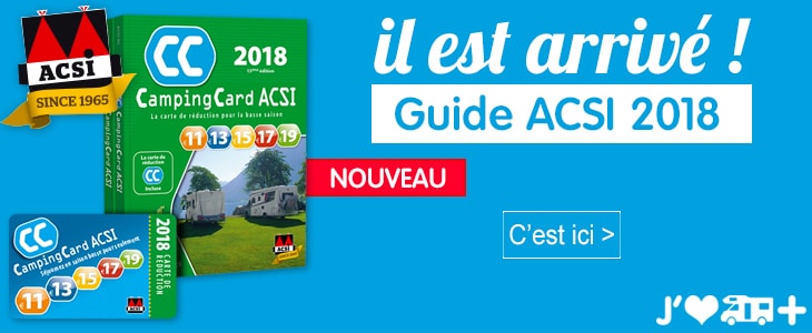 Guide ACSI 2018 disponible en magasin