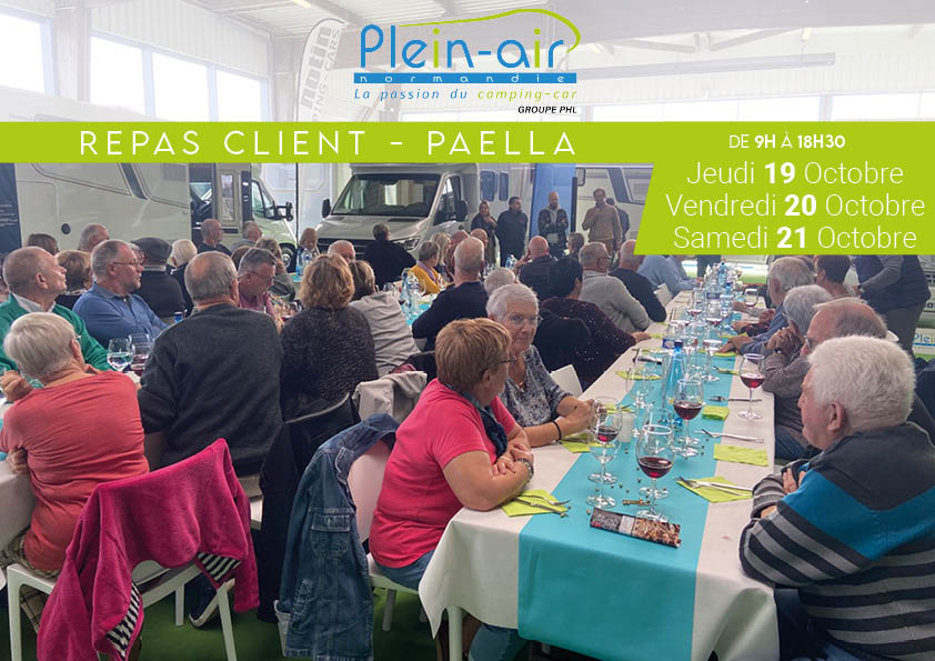 Repas client Paella