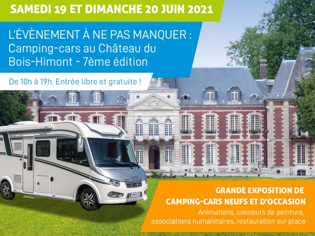 Camping-cars au Château du Bois-Himont 2021 