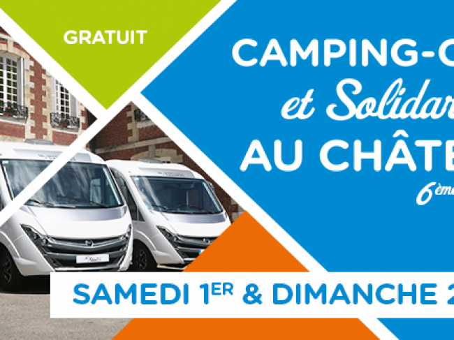 Camping-cars et Solidarité  au Château 2019