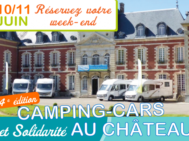Camping-cars et Solidarité au Château