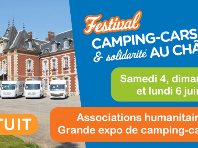 Festival camping-cars et solidarité - 4, 5, 6 juin 2022