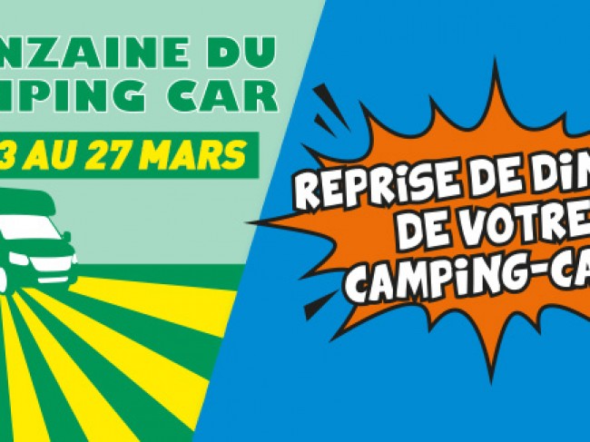 La Quinzaine du camping-car : des offres exceptionnelles !